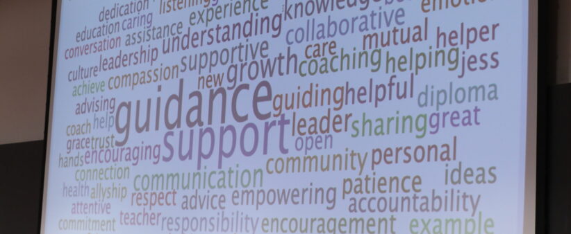 Mentoring Word Cloud